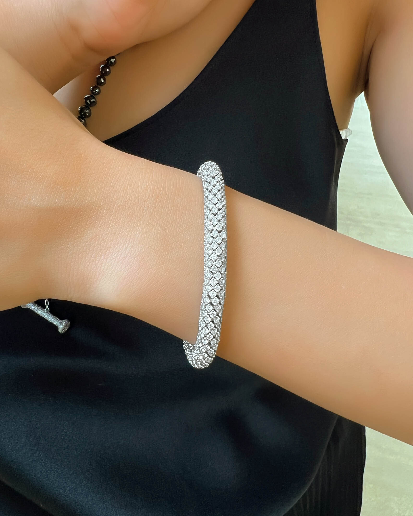 Pave Diamond Bracelet BDOTK04925 XX