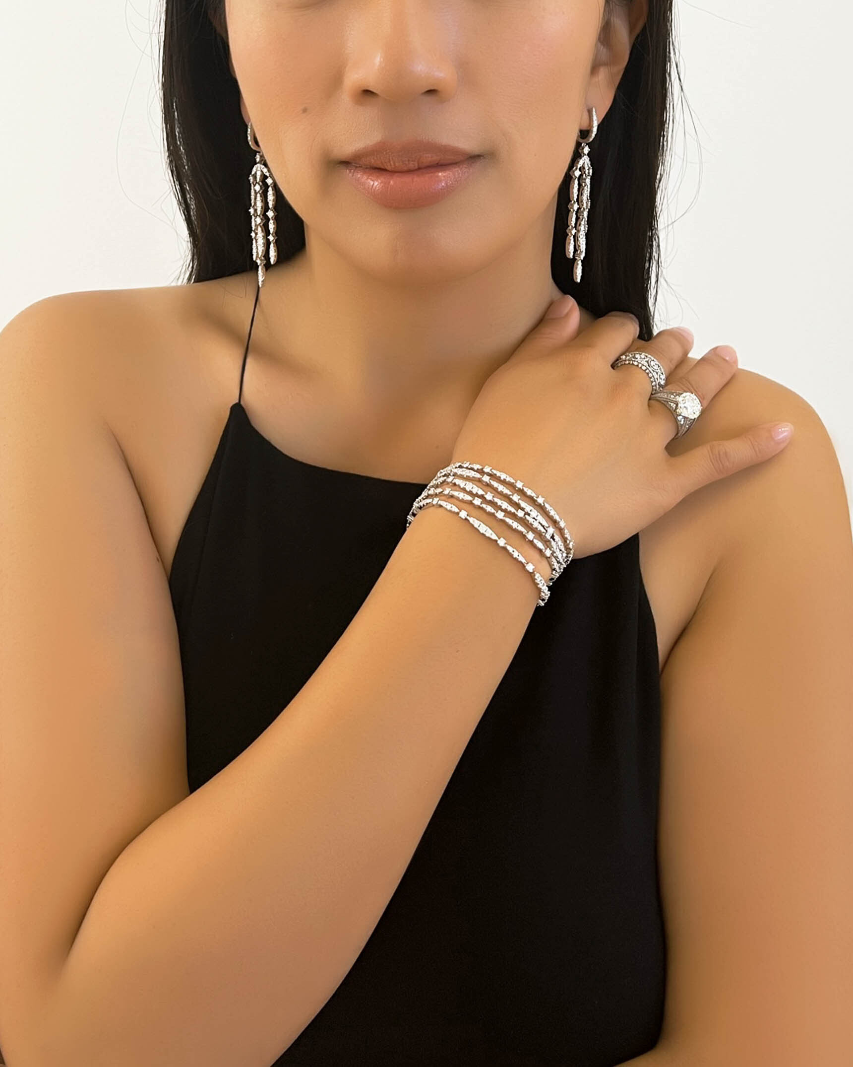 Diamond Earrings_Rings and Bracelet EDFKK04505 - RADPL06601 - RMD8U00562 - BDOTK03971