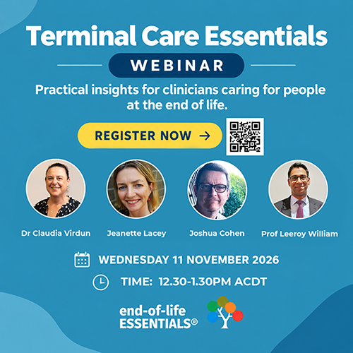 Terminal care webinar
