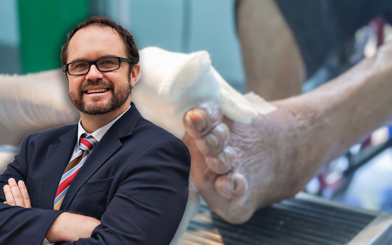 Diabetic foot disease, with Dr Peter Lazzarini