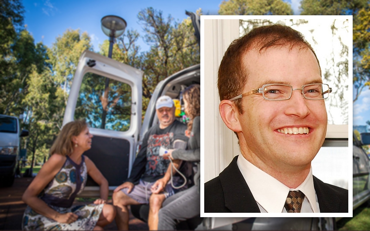 Caring for the homeless, with Dr Andrew Davies