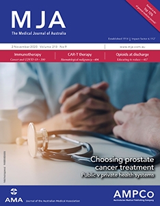 MJA 213 9 2 Nov cover