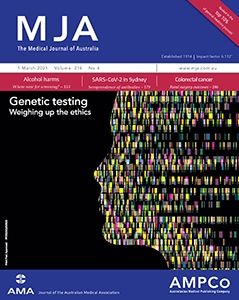 MJA 214 4 1 March cover
