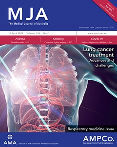 MJA 216 7 18 April cover