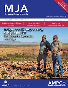 MJA 217 1 4 July cover