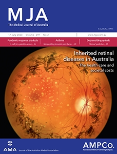 MJA 219 2 17 July cover