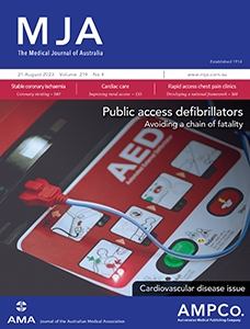 MJA 219 4 21 August cover