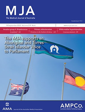 MJA 219 6 18 September cover