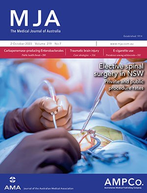 MJA 219 7 2 Oct cover