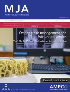 MJA 222 9 19 May cover
