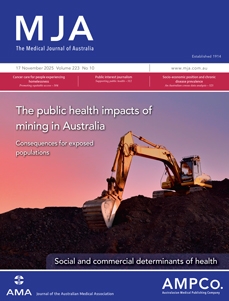 MJA 223 10 17 Nov cover