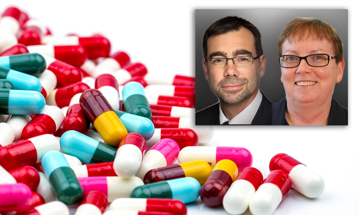 National Medicines Policy review, with Dr Brendan Shaw and A/Prof Orin Chisholm