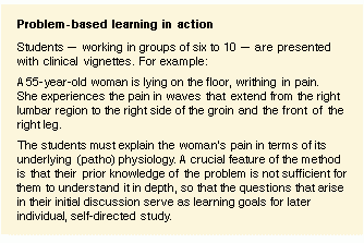 Problem-based learning in action