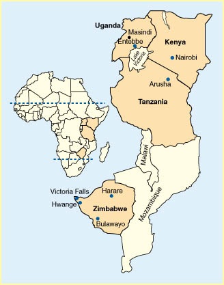 Map of Africa