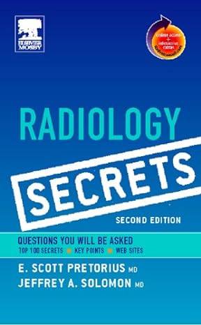 Radiology secrets 2nd edition 791