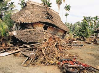 Photo of devastation