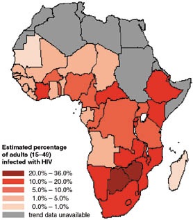 Map of Africa