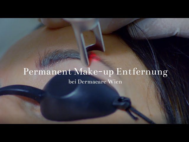 Permanent Make-up Entfernung bei Dermacare Wien