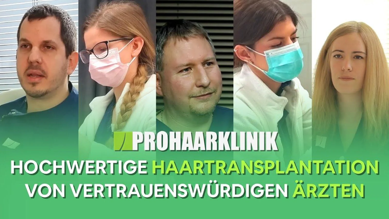 Hochwertige Haartransplantation - PROHAARKLINIK
