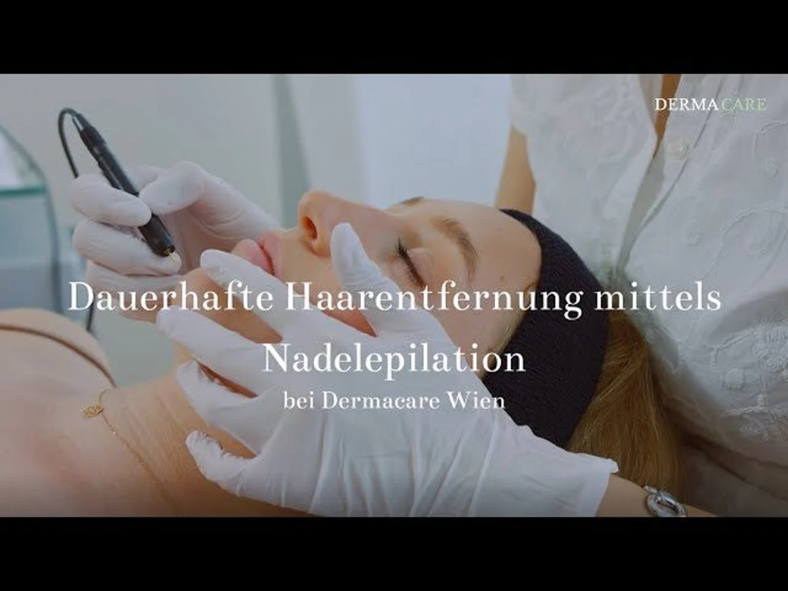 Dauerhafte Haarentfernung mittels Nadelepilation bei Dermacare Wien