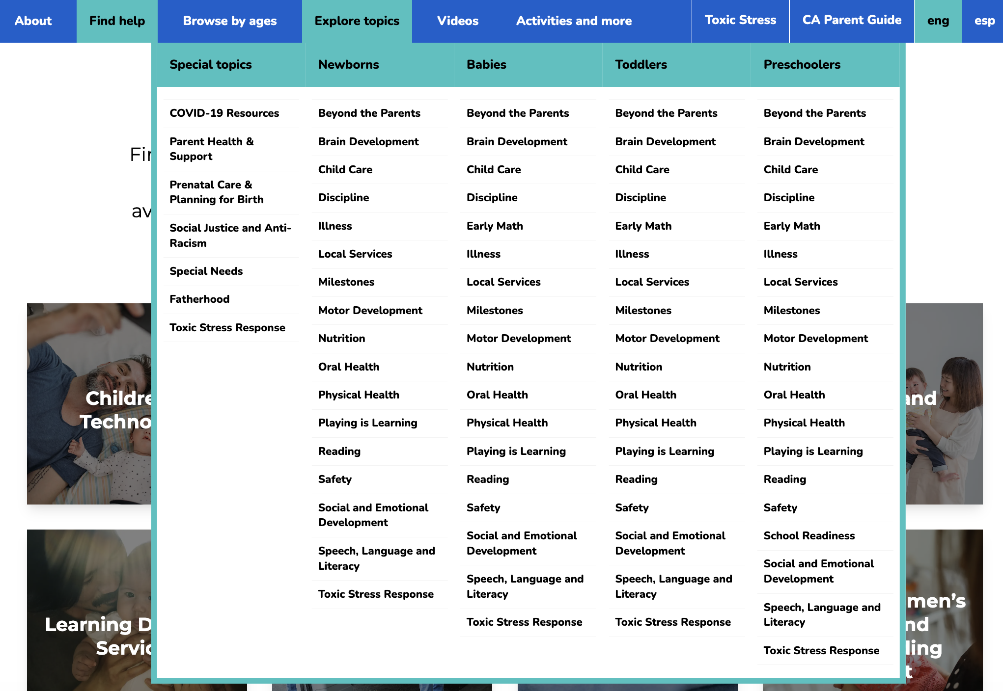 UX Restructuring for Content Discovery