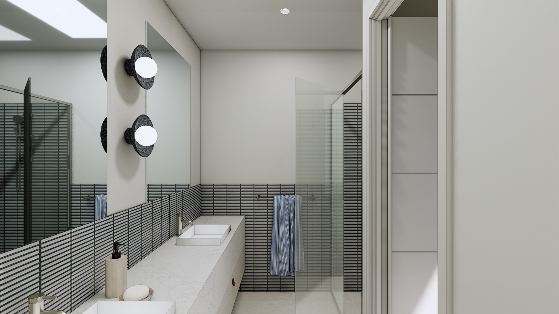 Arli Homes Lumi Nordic Light Clyde North Ensuite View 01 Final Render