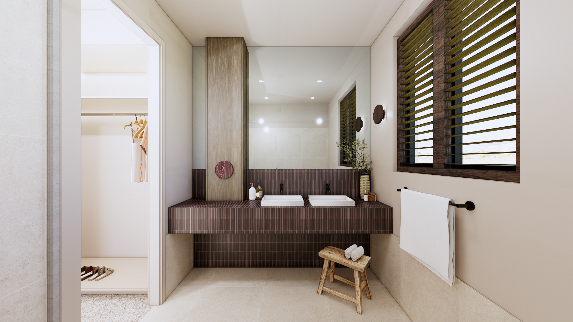 Arli Homes Lumi Silk Spice Donnybrook Ensuite View 01 Final Render