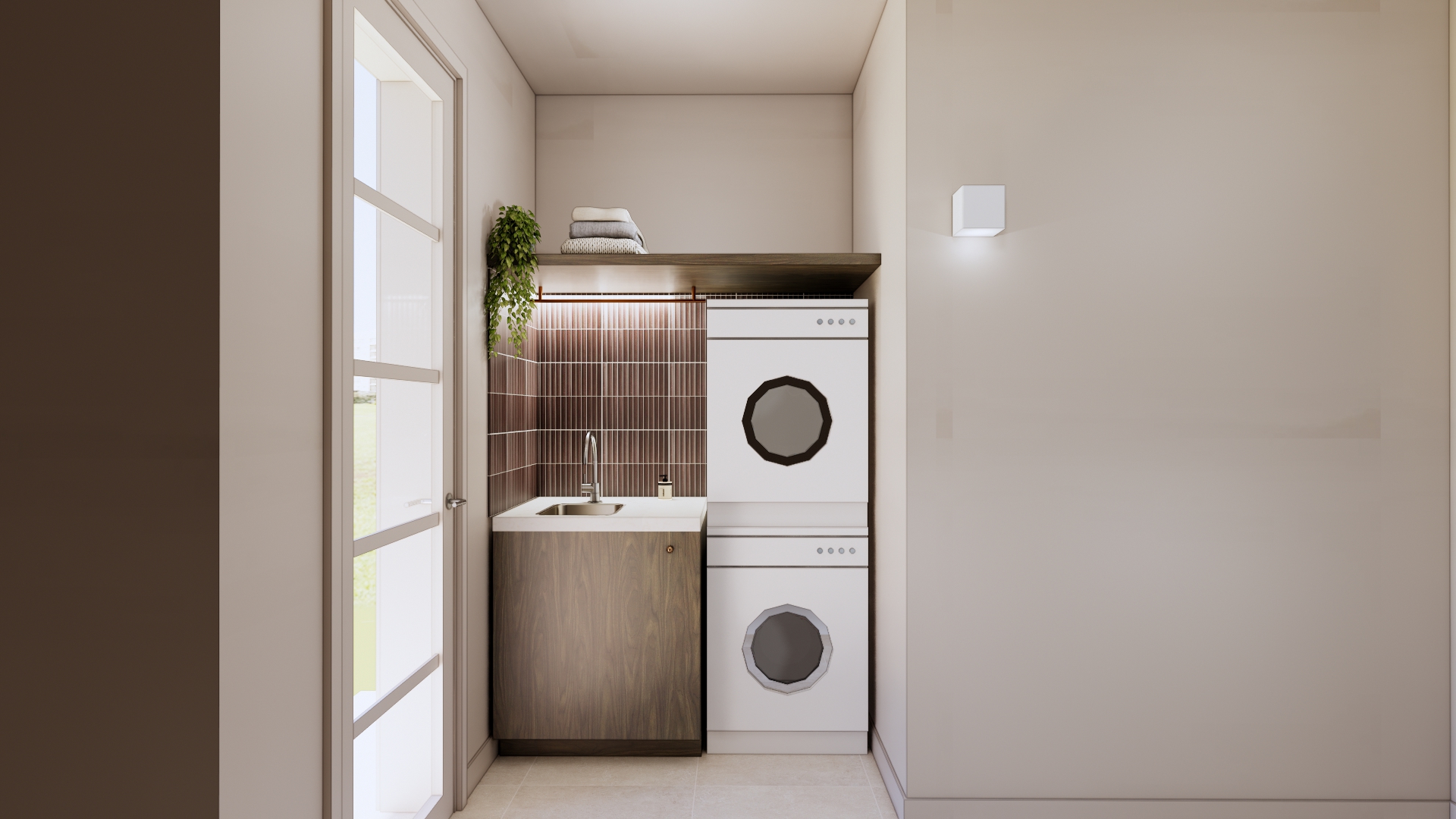 Arli Homes Lumi Silk Spice Donnybrook Laundry Final Render