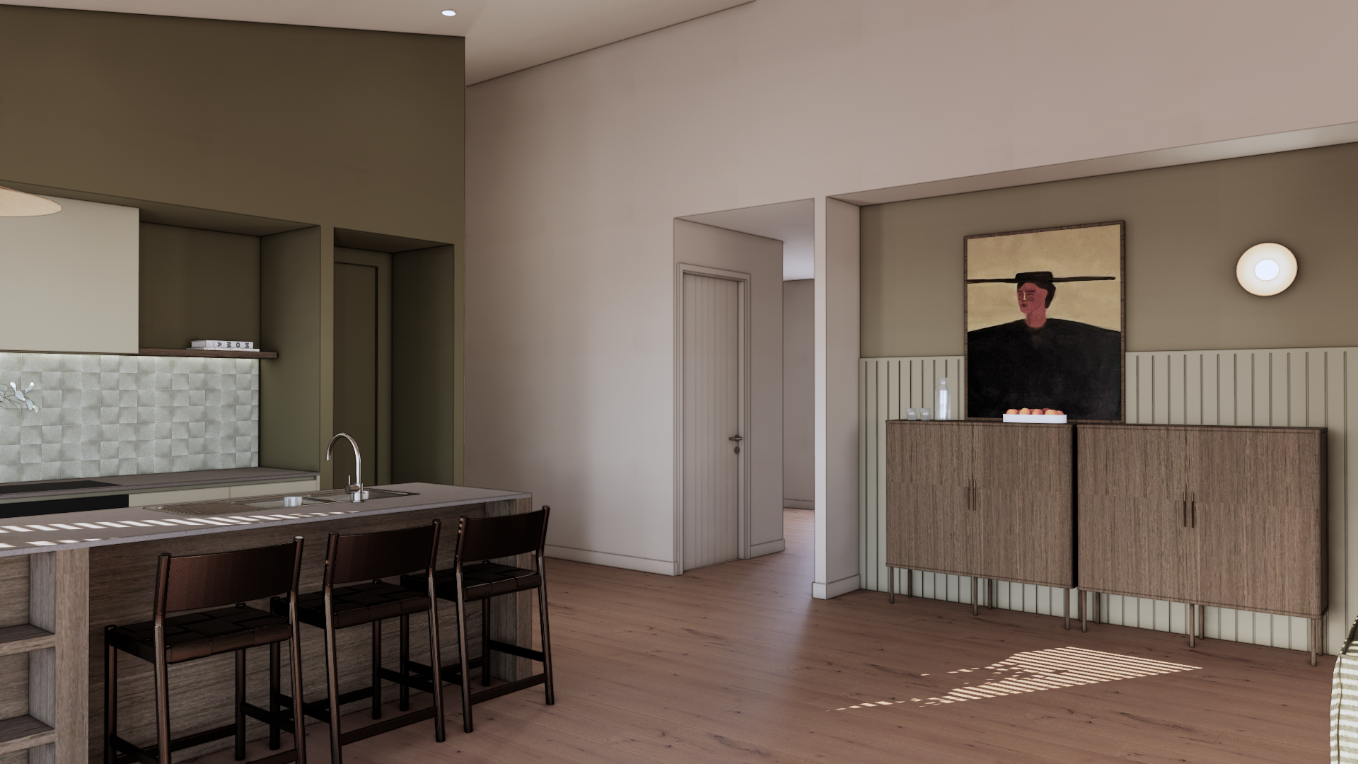 Arli Homes Lumi Tierra Clyde North Living Final Render