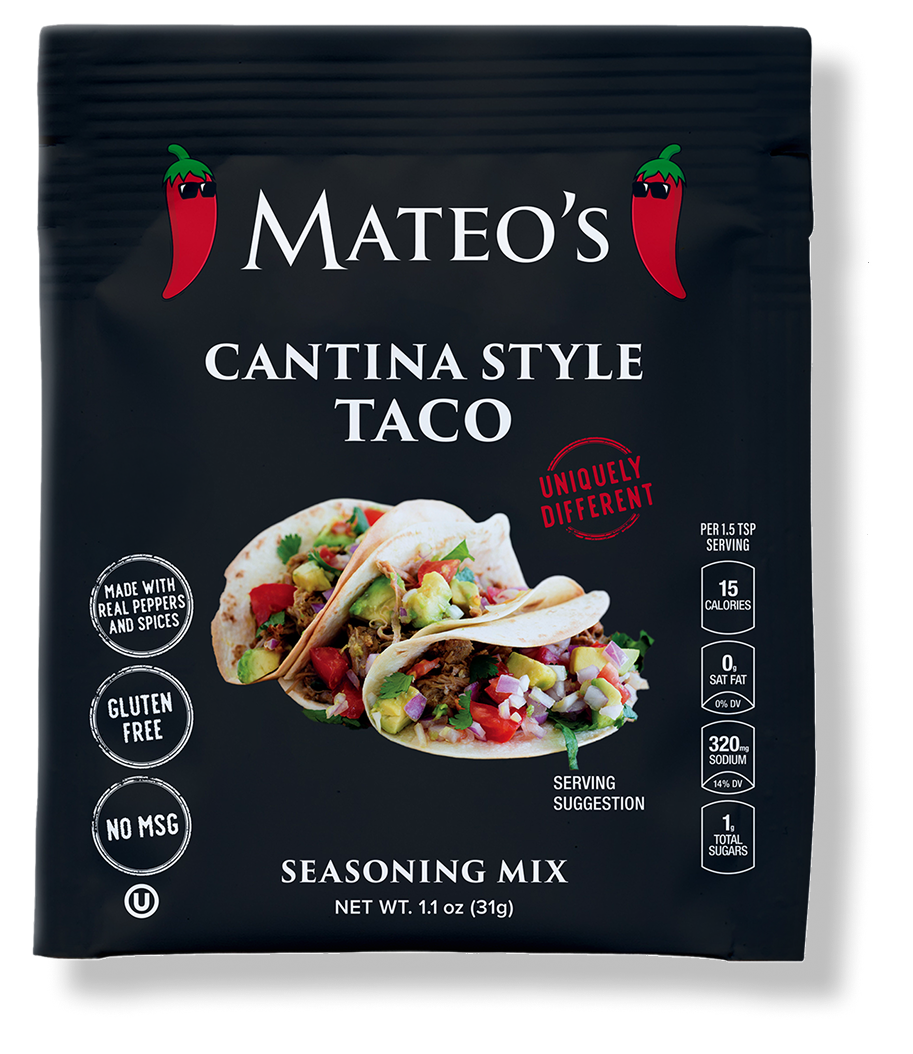 Mateo's Cantina Style Taco Seasoning
