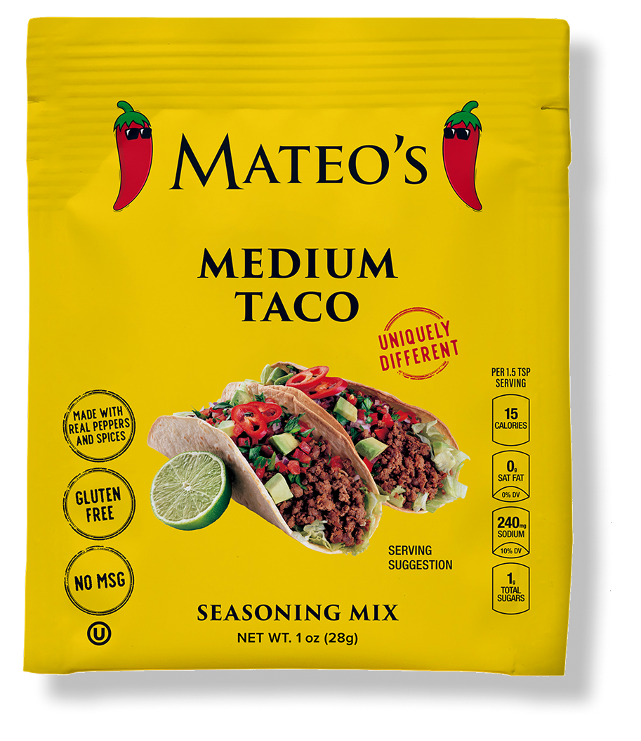 Mateo's Medium Taco Seasoning