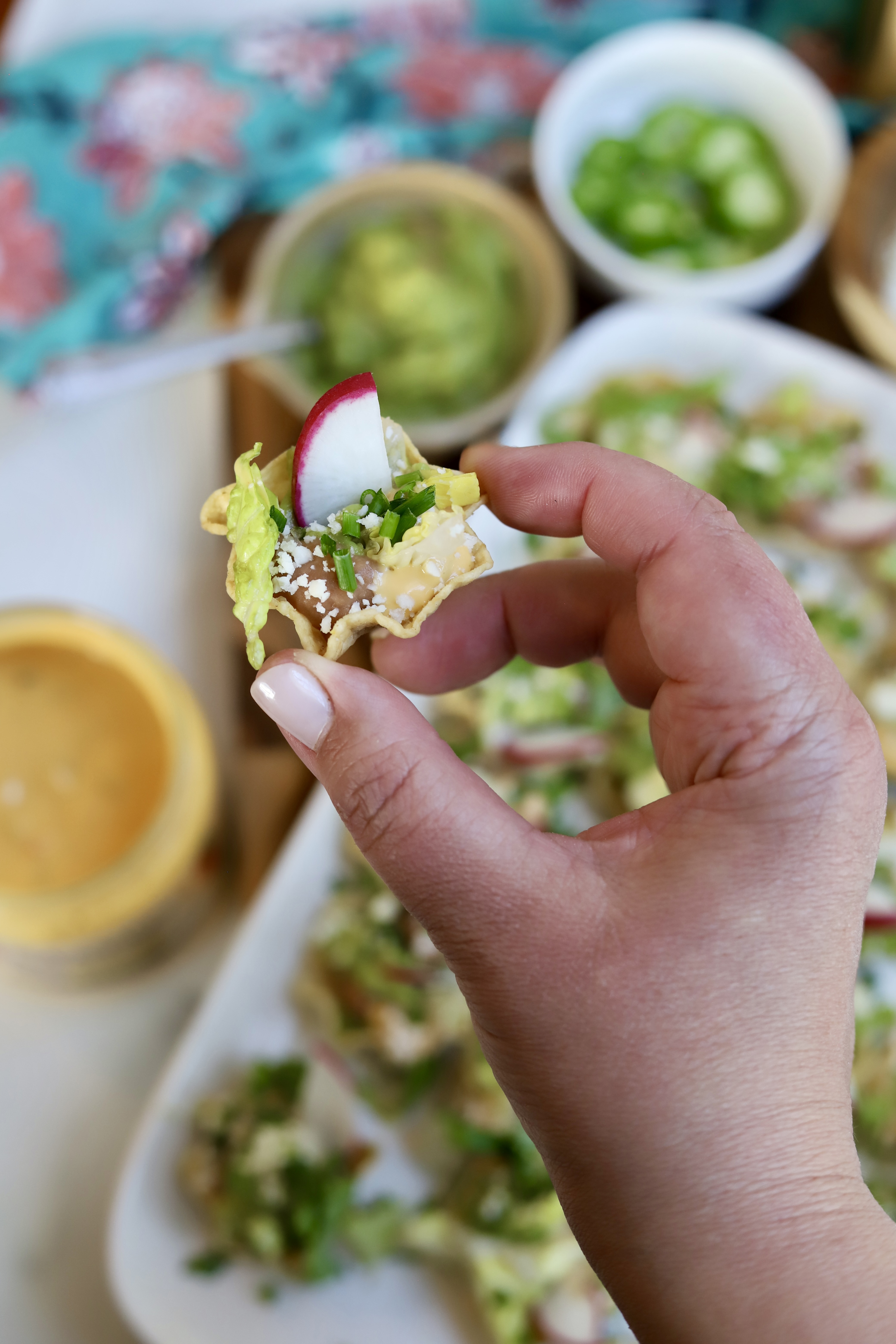 Bite-Sized Tostadas