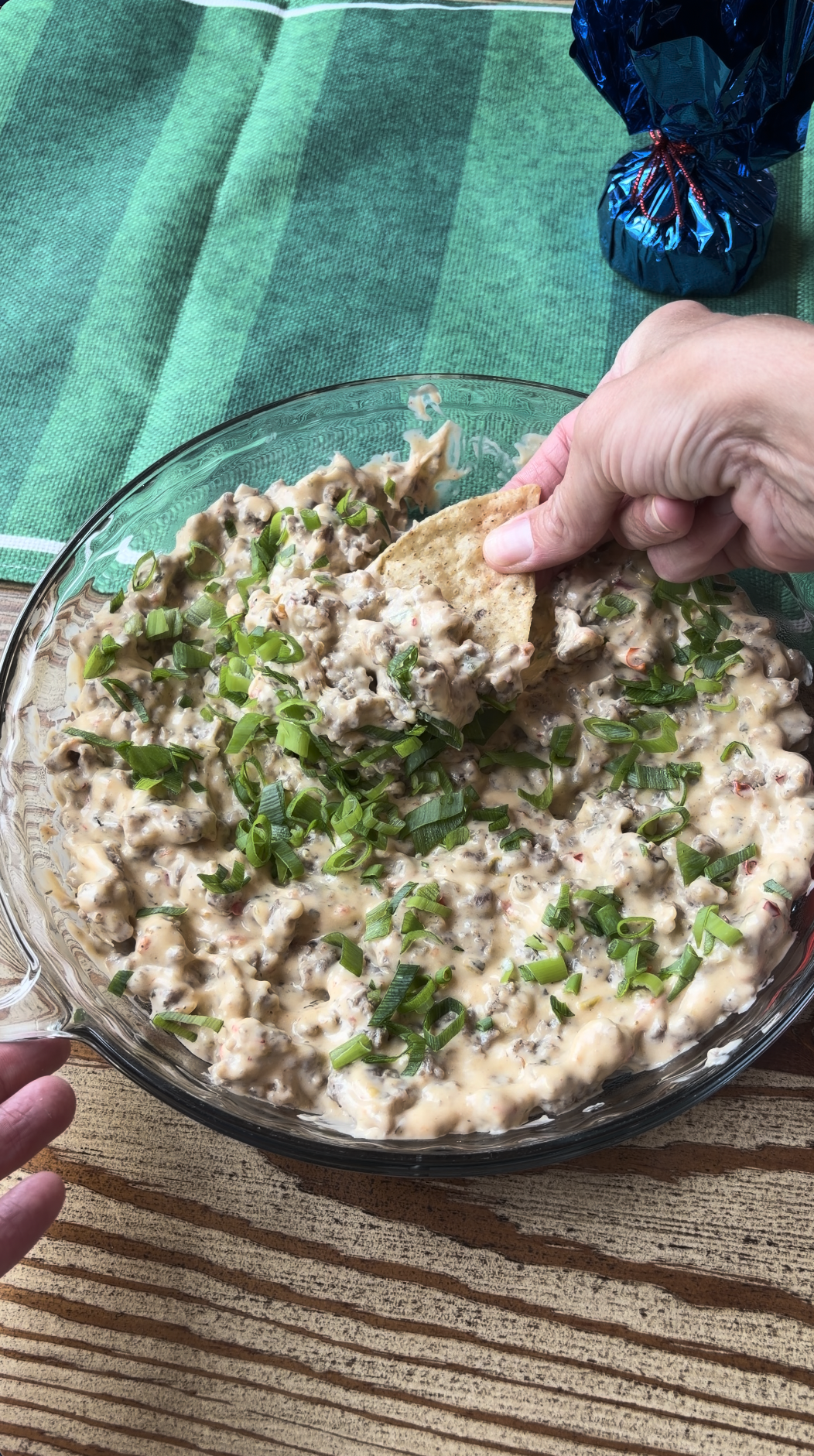 Creamy Sausage and Queso Blanco Dip