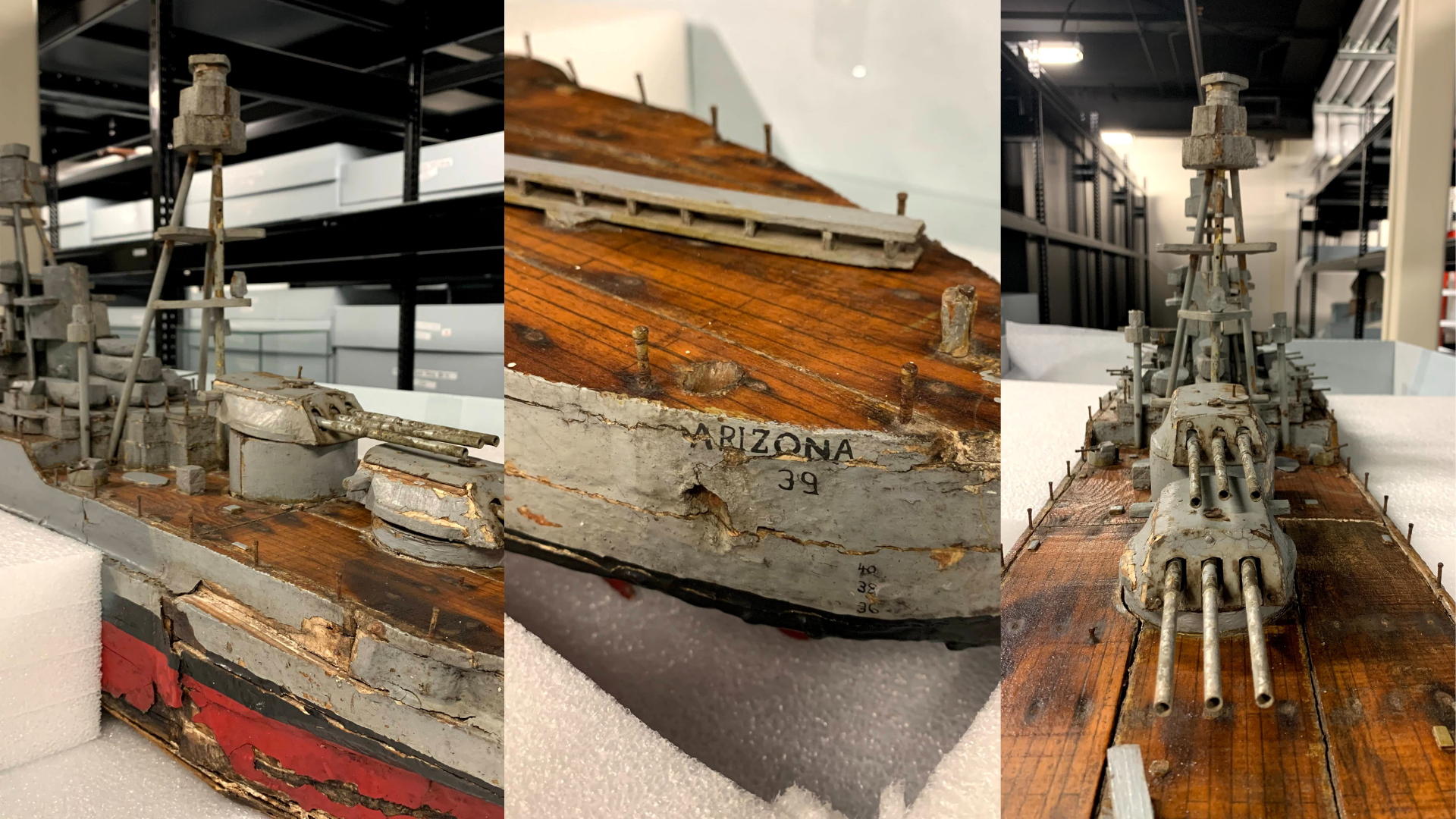Details of the USS Arizona Model