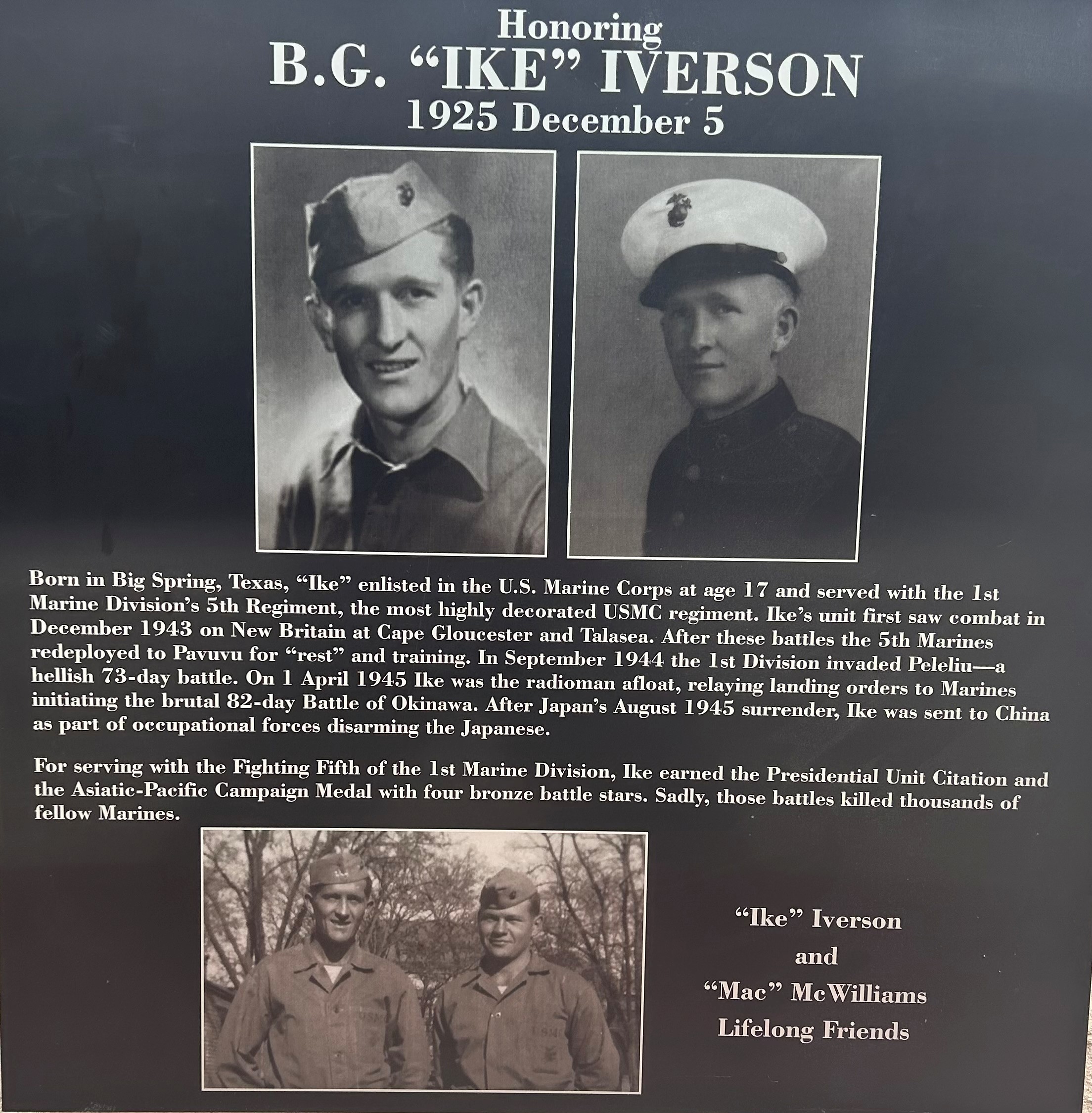 B. G. 