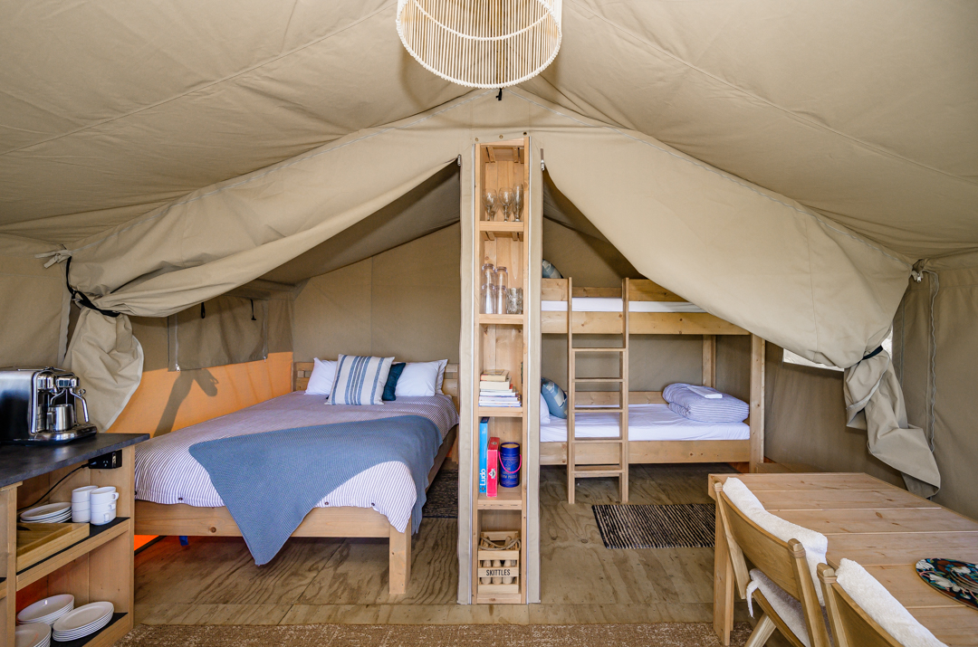 Deluxe Ocean View Safari Tent - No Ensuite