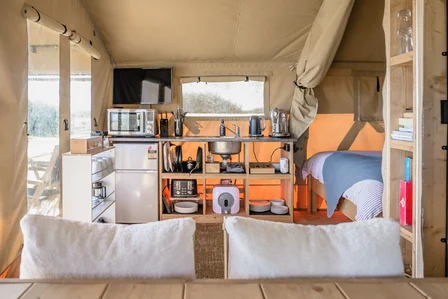 Deluxe Ocean View Safari Tent - No Ensuite