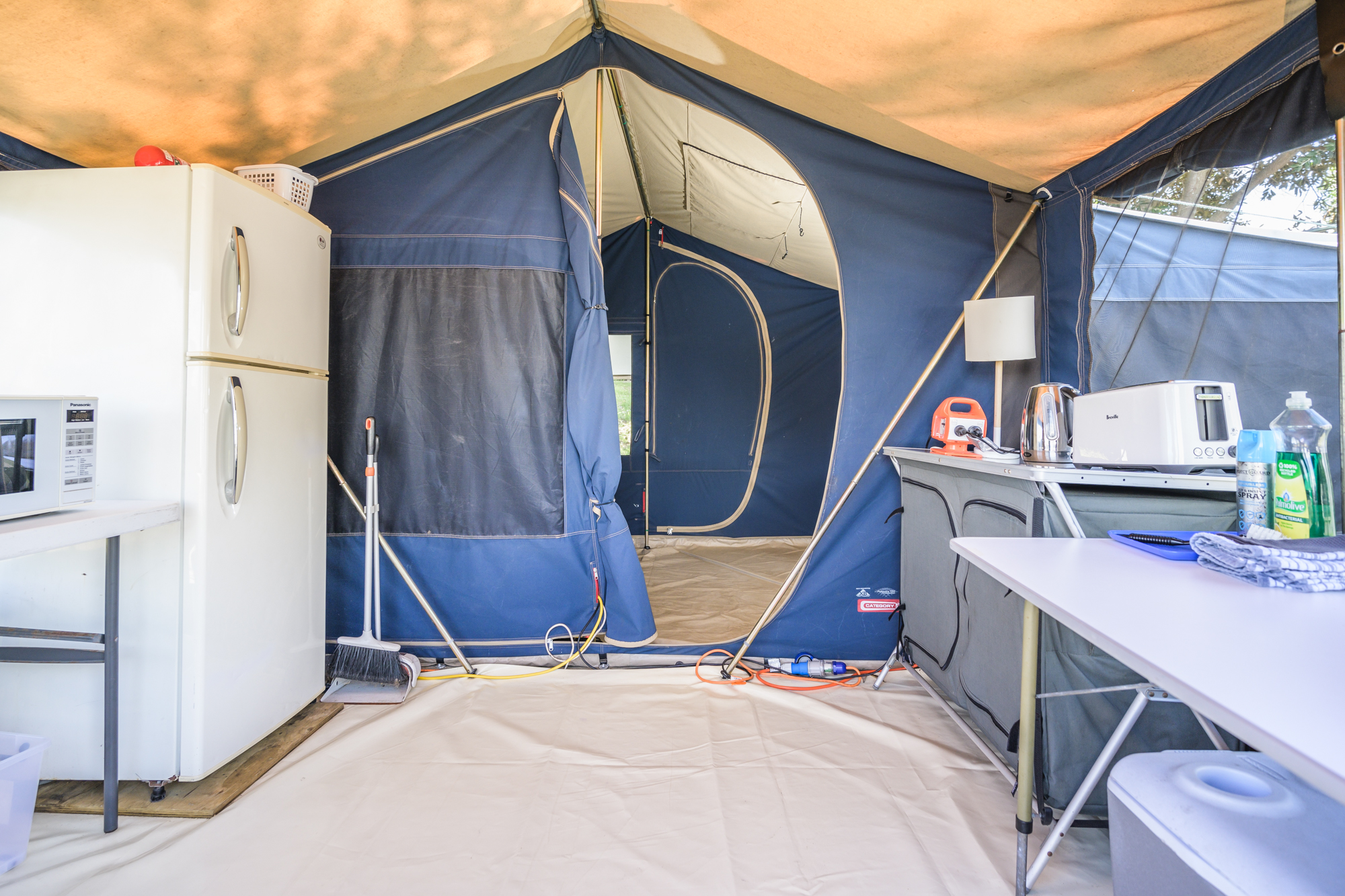 Standard 2 Bedroom Tent - No Ensuite