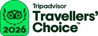 Named a Tripadvisor Travellers' Choice award winner, based on the quality and consistency of reviews from guests who've stayed with us.