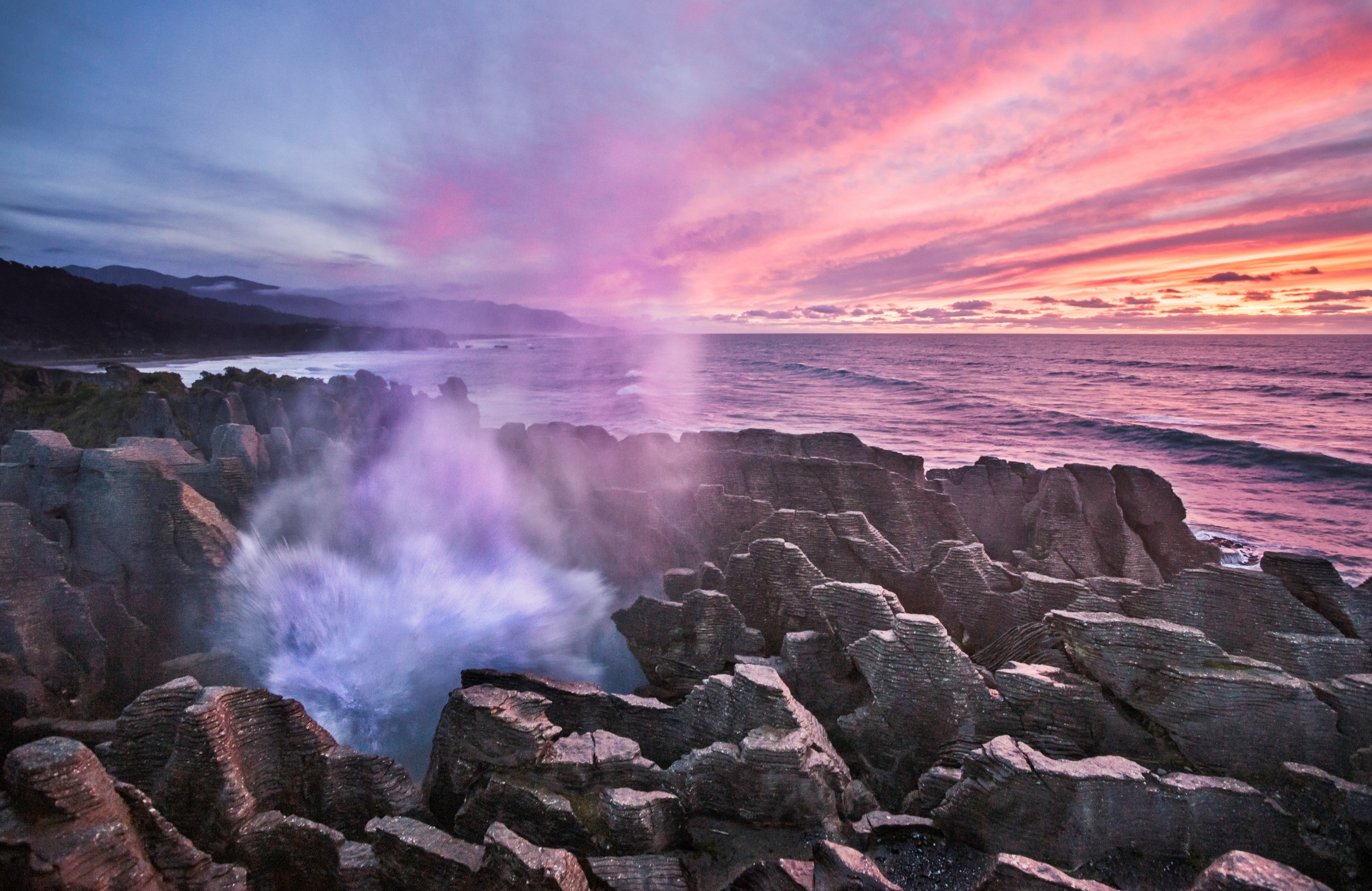 Punakaiki Pancake Rocks & Blowholes