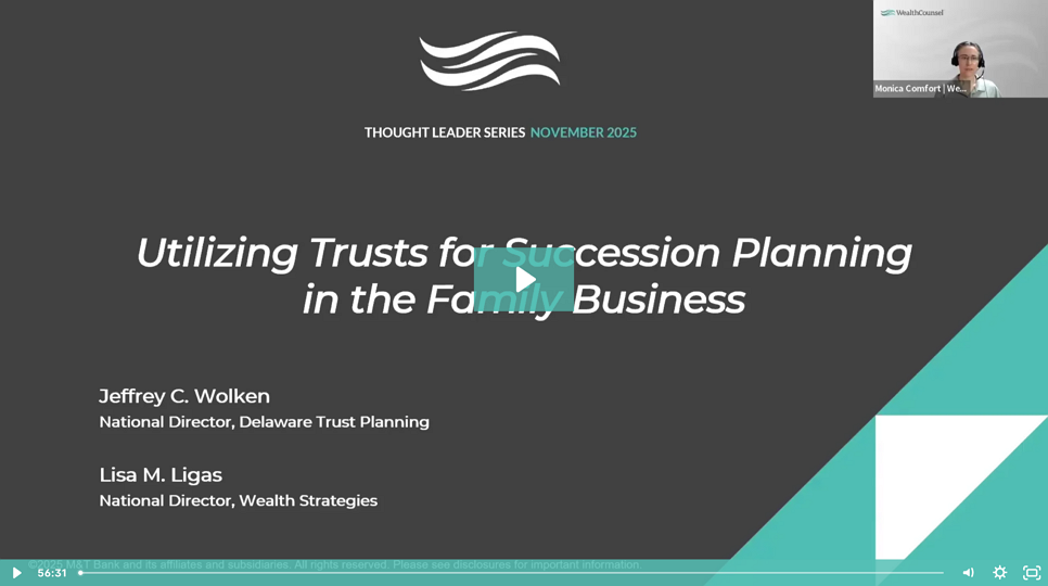 2026 05 22 utilizing trusts for succession planning in the family business