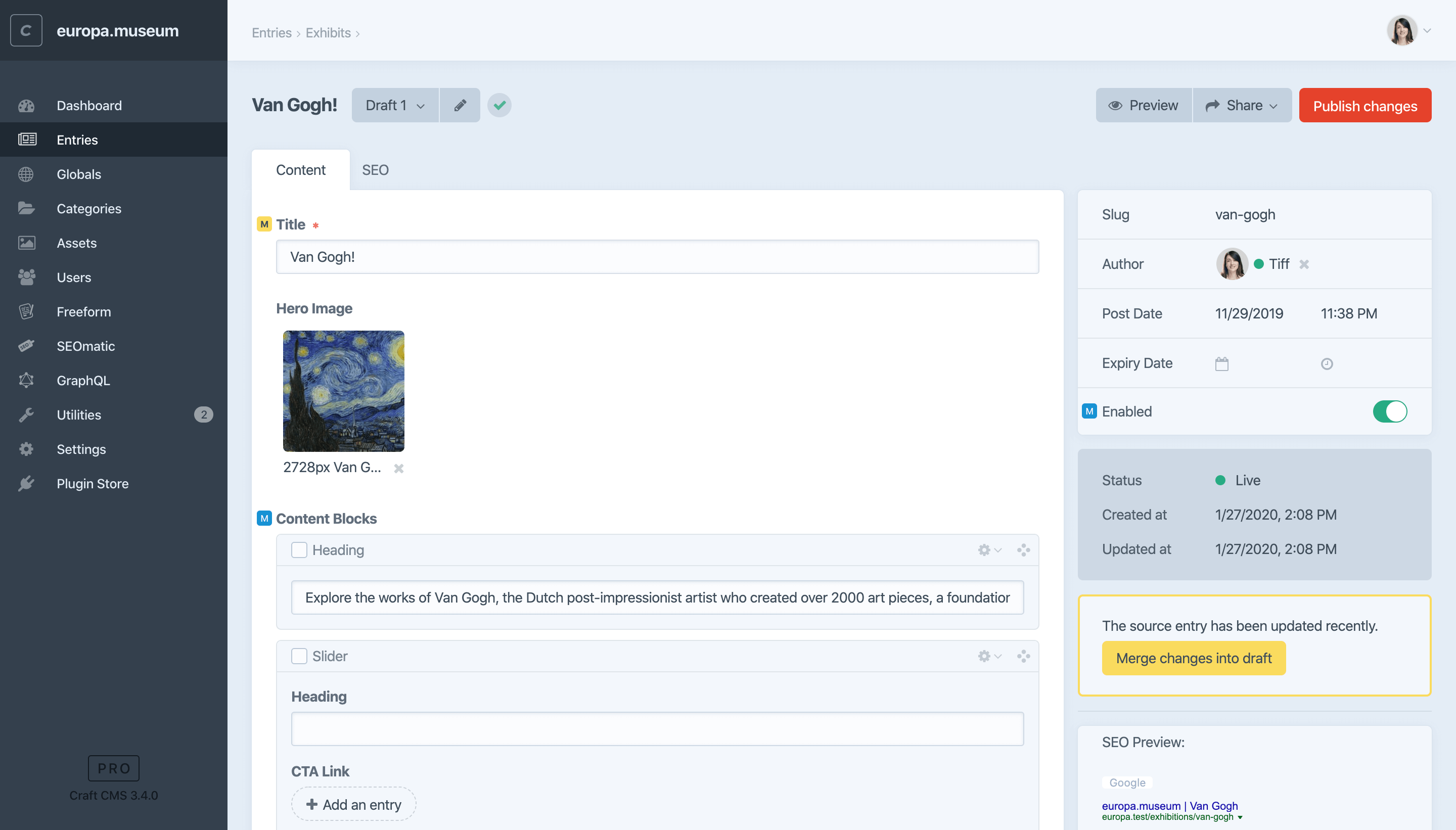 Craft 3.4 is Here! | Craft CMS