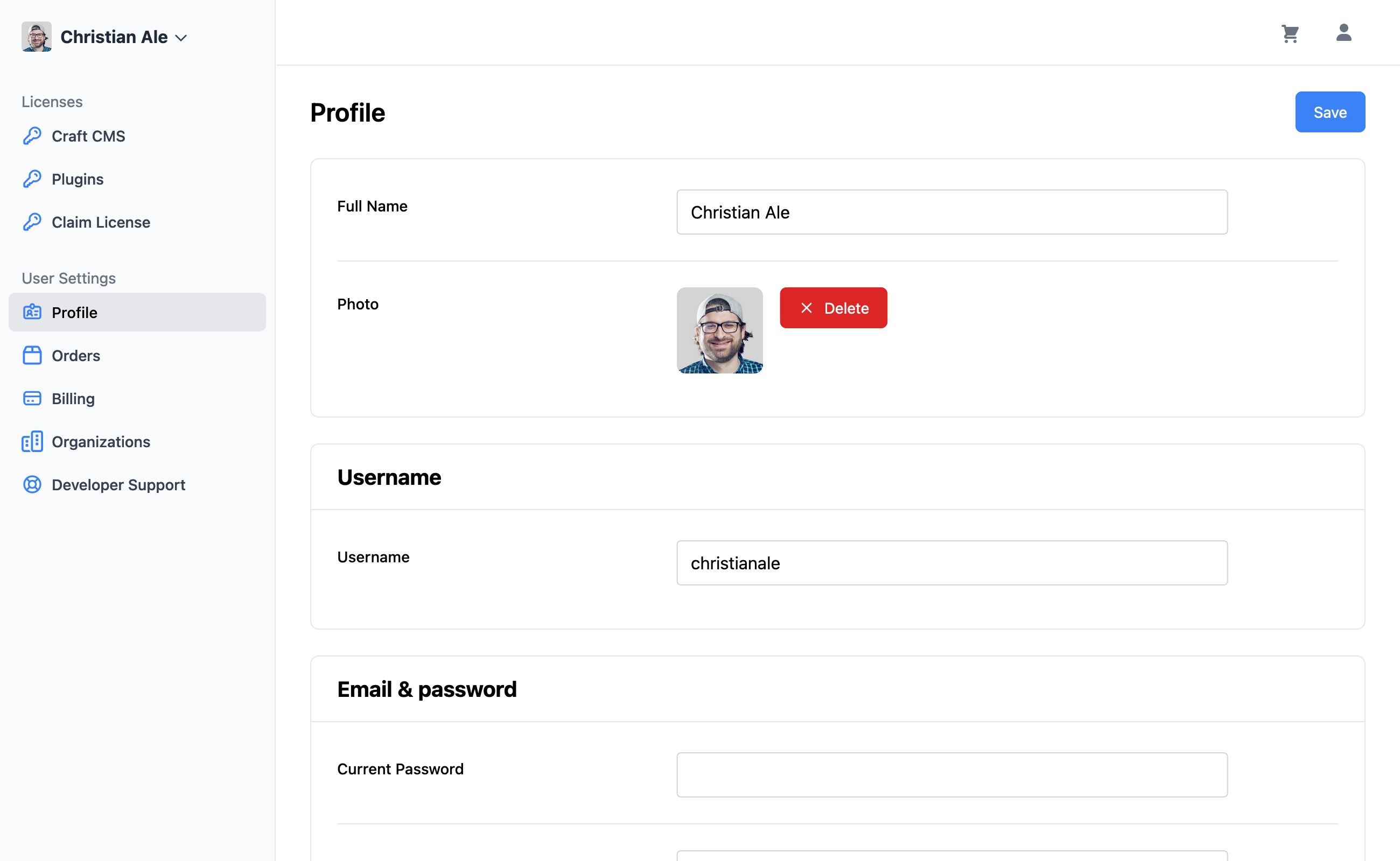 Using Organizations in Craft Console | Craft CMS