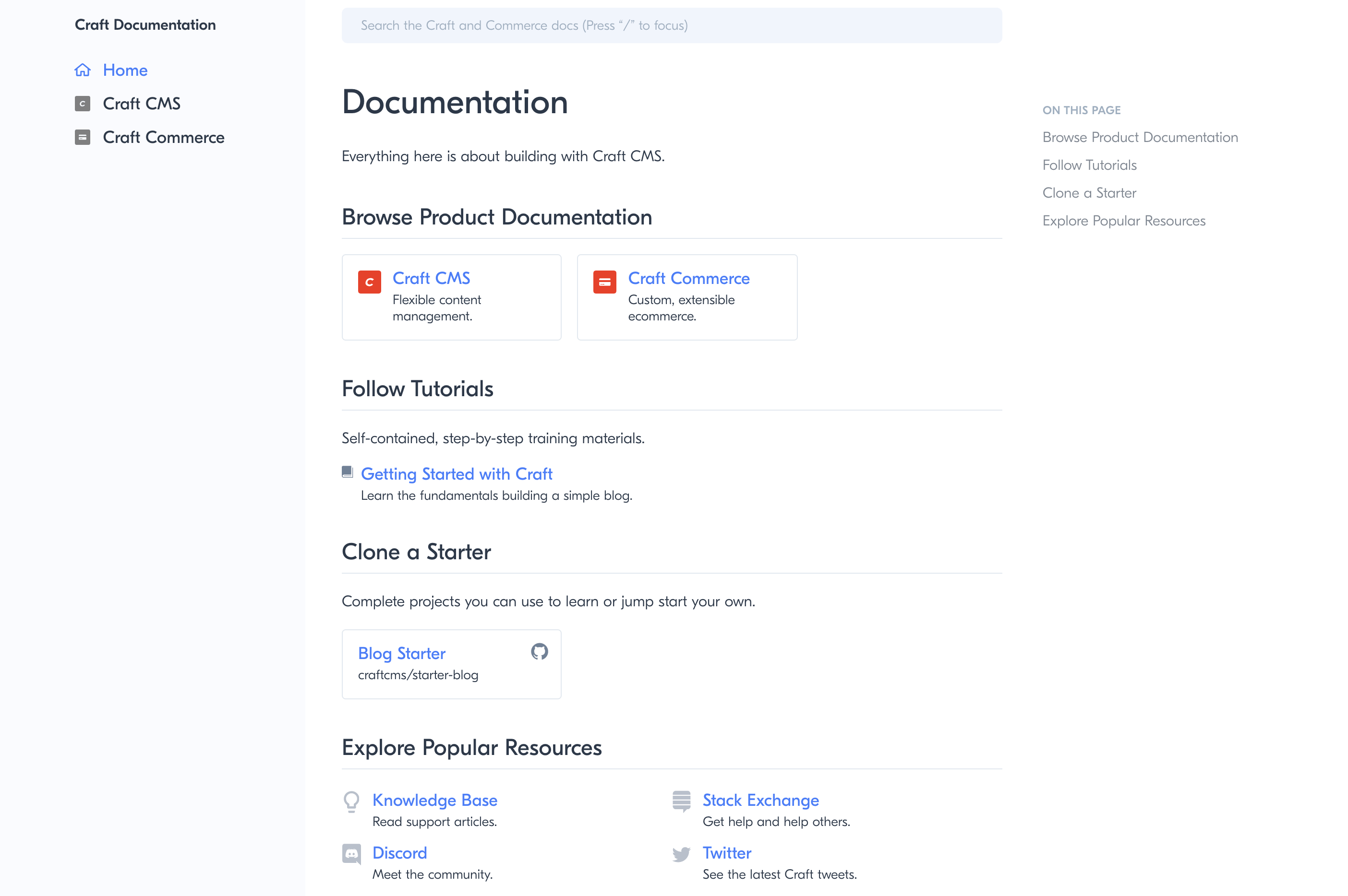 Introducing the new Craft Documentation! | Craft CMS