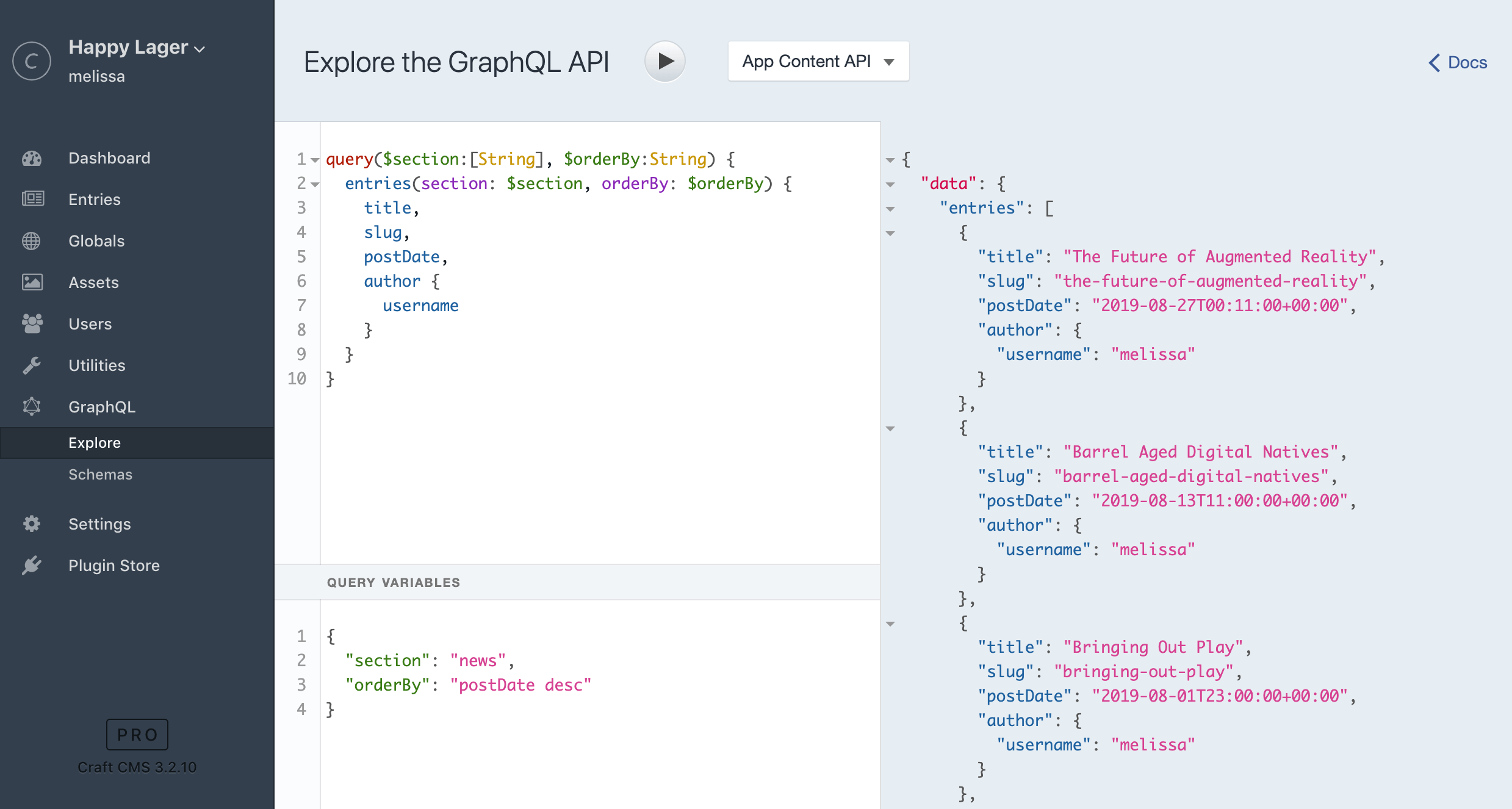 Craft 3.3 Released with GraphQL and Headless Mode | Craft CMS