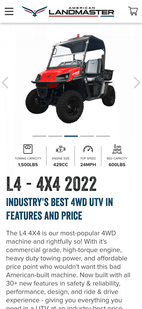 American Landmaster Mobile 1