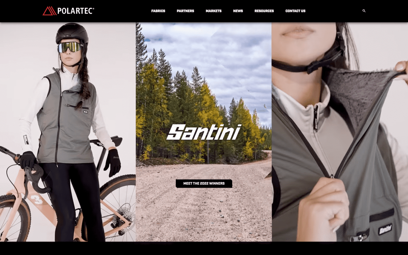Polartec homepage