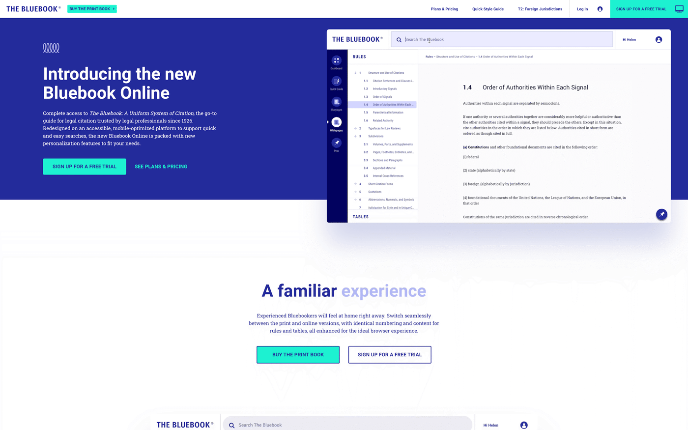The Bluebook 1
