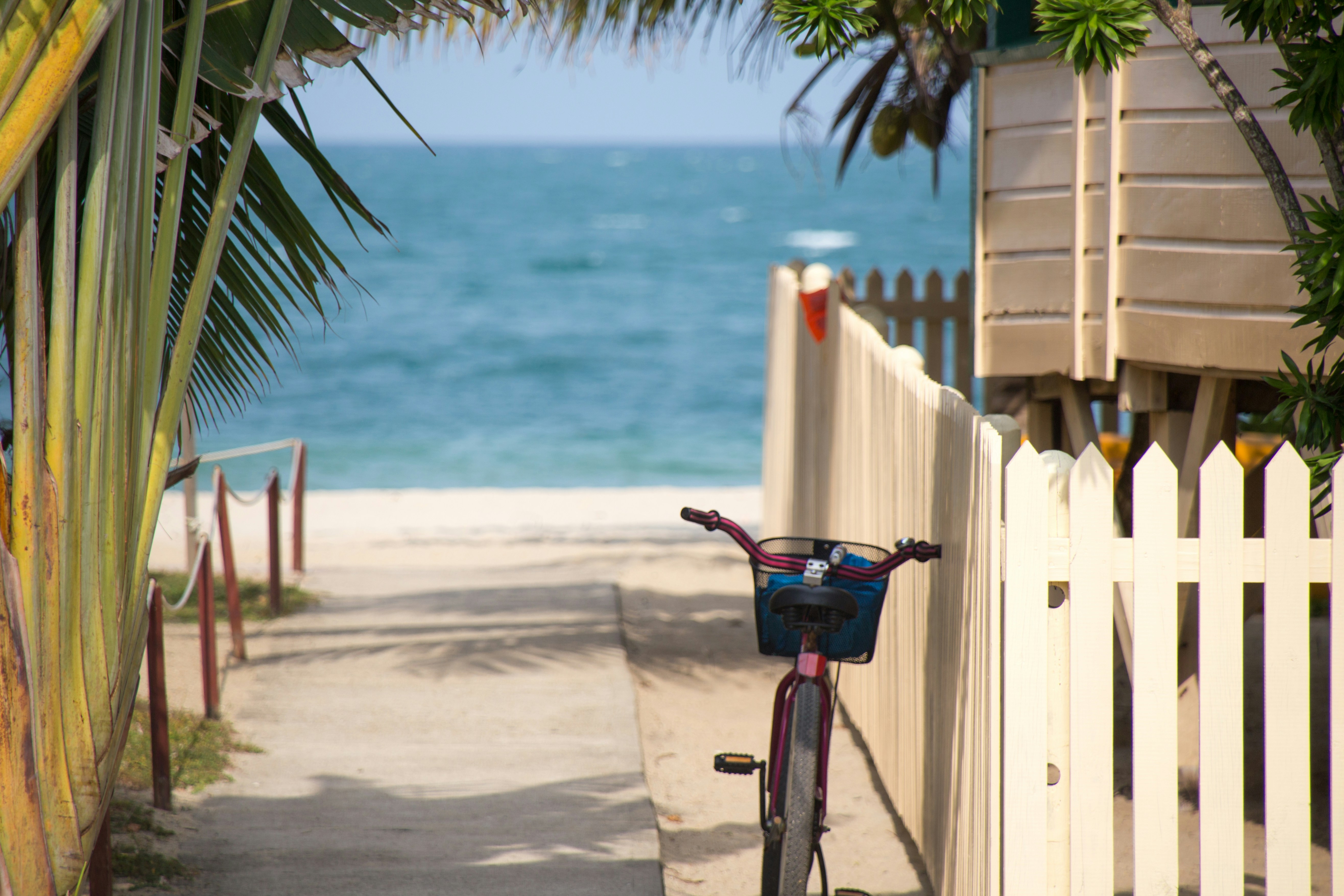 Florida keys key west fiets strand