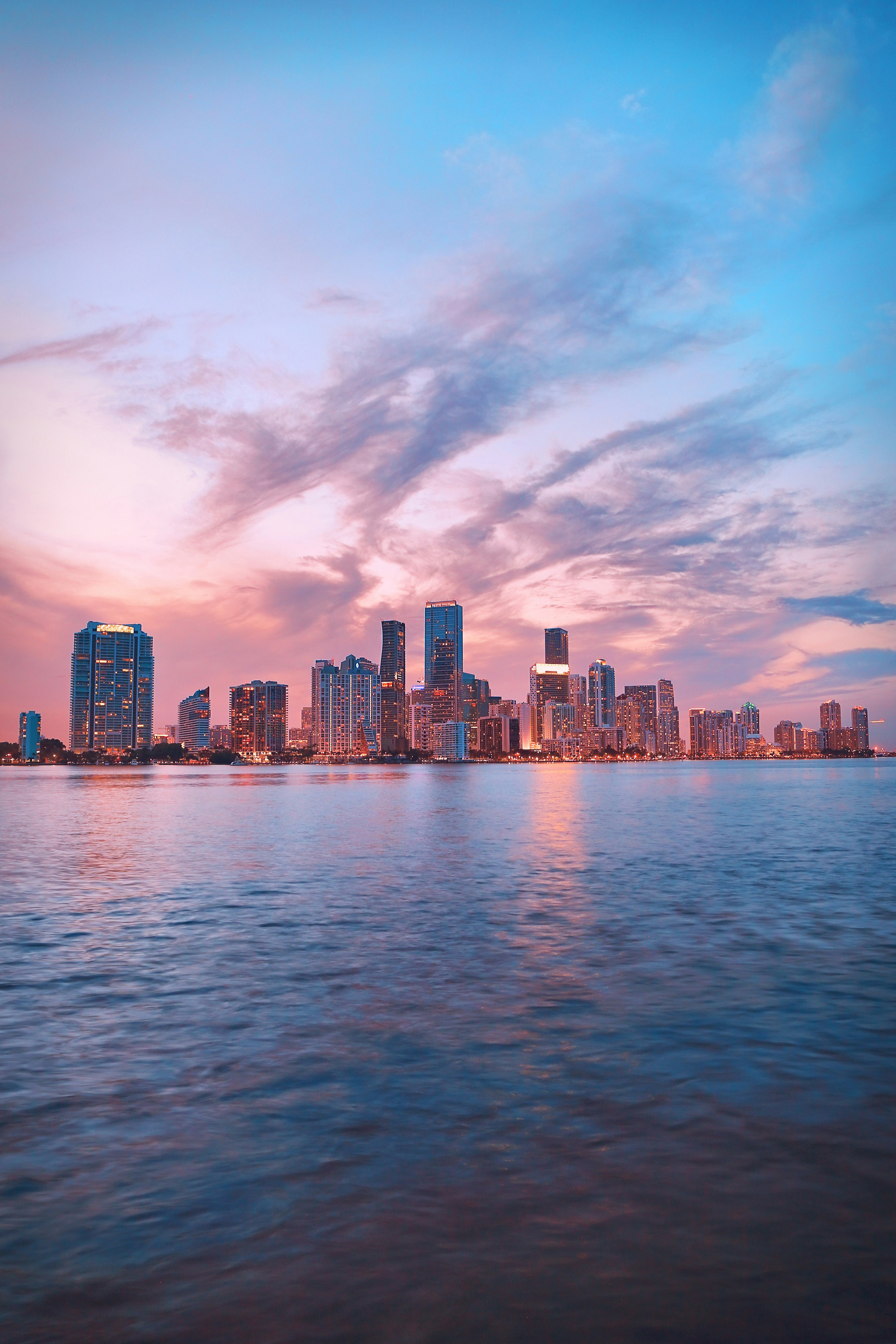 Miami zonsondergang